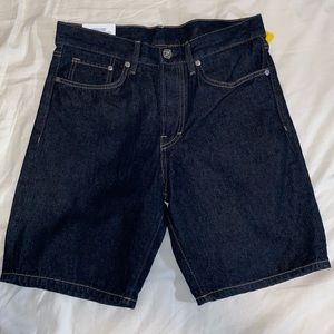 Straight fit Jean shorts